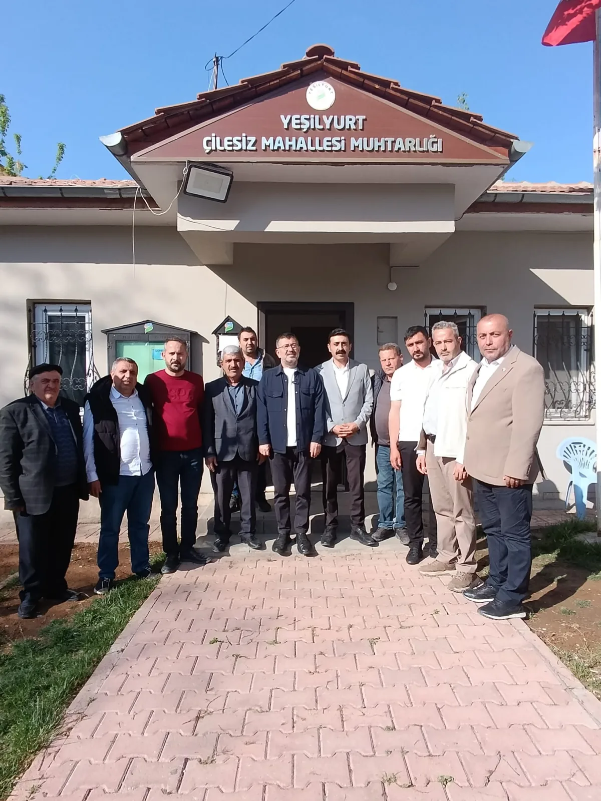 Ağbaba, Muhtarlarla Bir araya Geldi