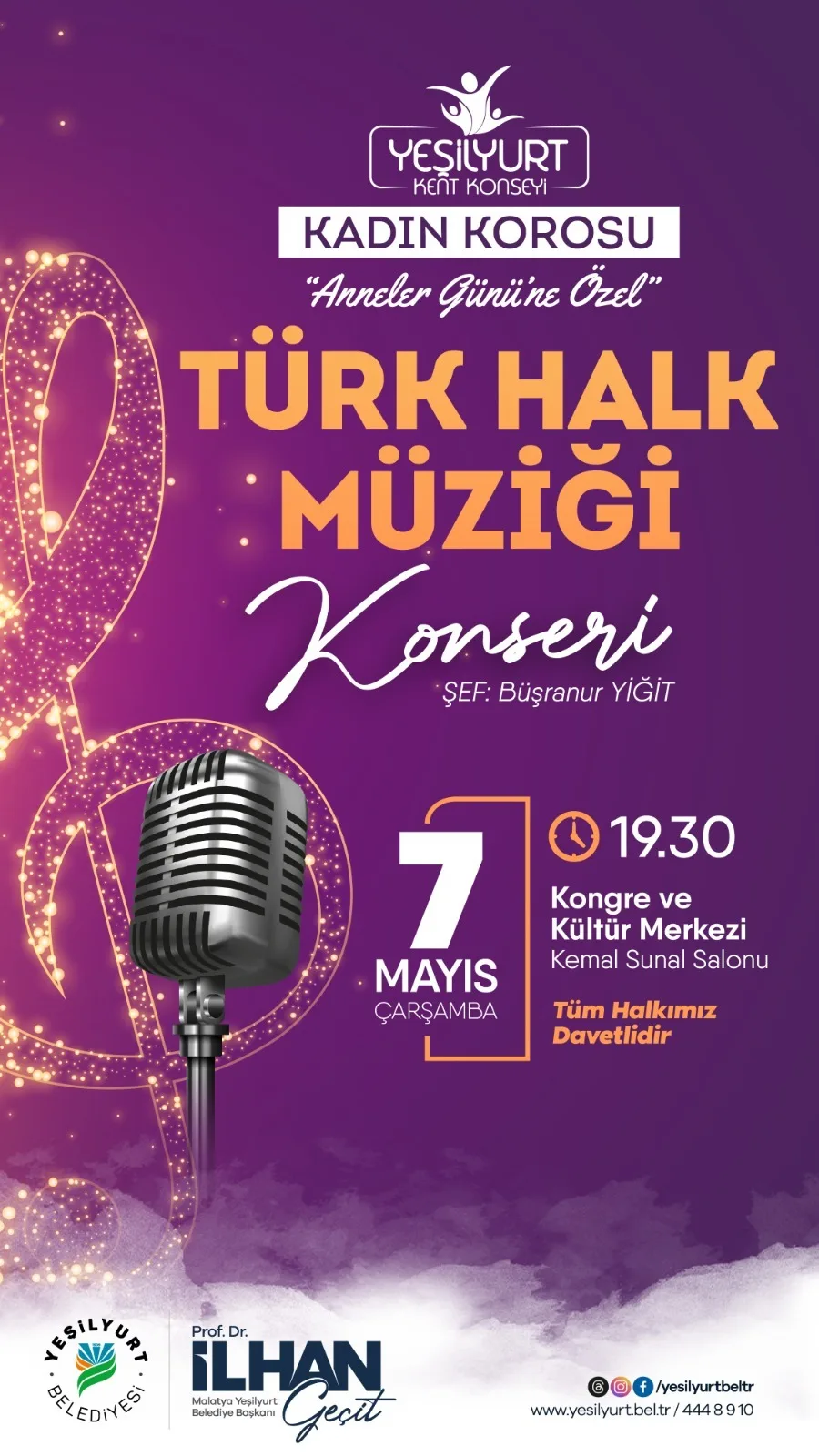 Anneler Gününe Özel Türk Halk Müziği Konseri