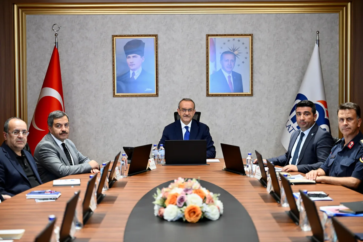 Üniversitelerde Huzur ve Güveni Artırma İl Koordinasyon Toplantısı Yapıldı