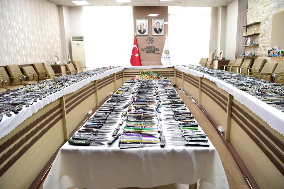Büyükşehir Belediyesi Ekipleri Bir Yılda Yüzlerce Suç Aleti Ele Geçirdi