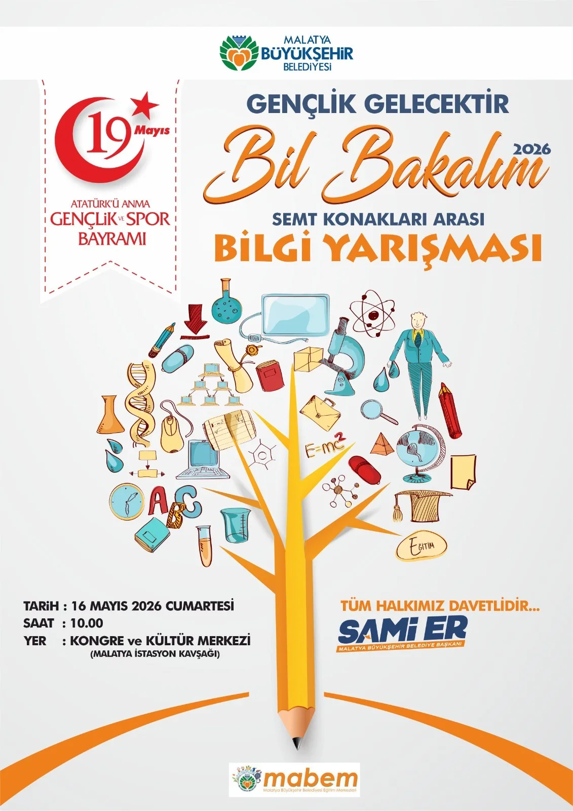 SEMT KONAKLARI ÖĞRENCİLERİNE YÖNELİK  BİLGİ YARIŞMASI DÜZENLENDİ