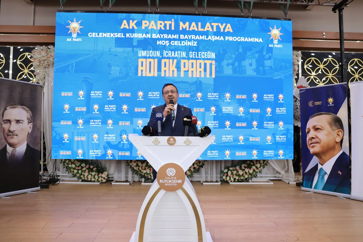 Ak Parti Malatya İl Başkanlığı Bayramlaşma Programı Gerçekleşti