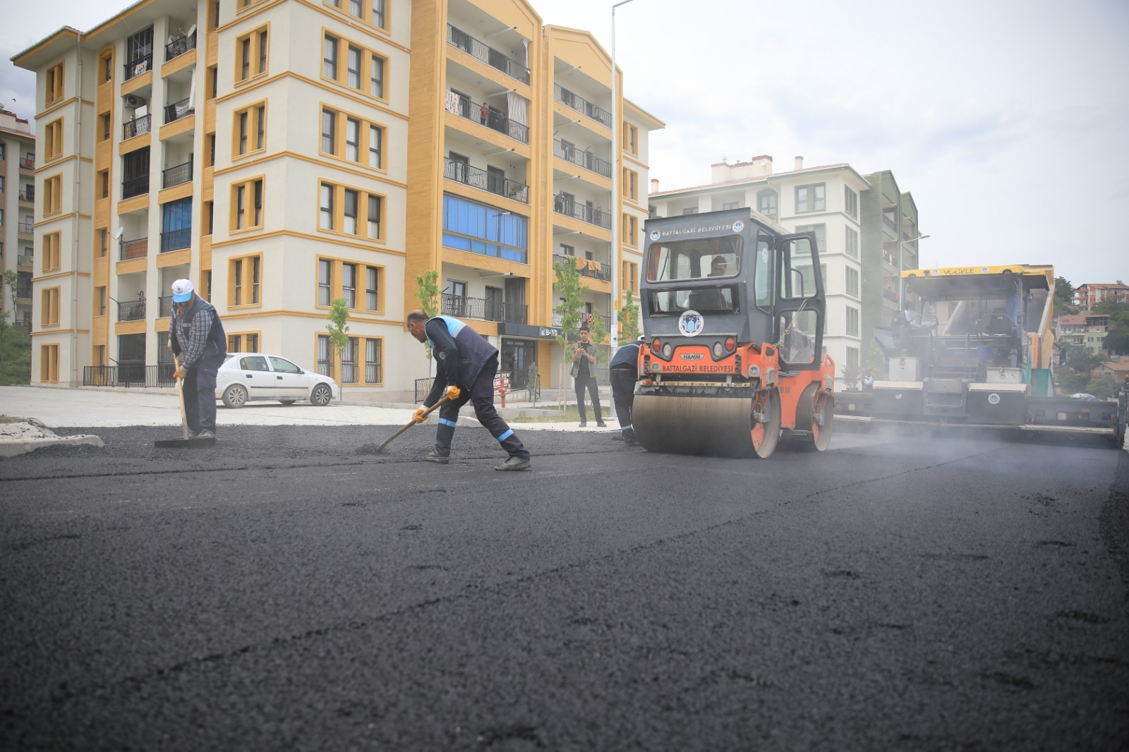 Battalgazi Belediyesi Fen İşleri Müdürlüğünden Rekor Çalışma