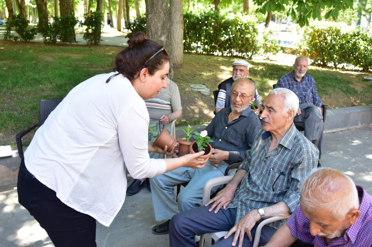 Çöp Sahasındaki Serada Sebze Fidesi Ve Çiçek Üretimi Yapılıyor