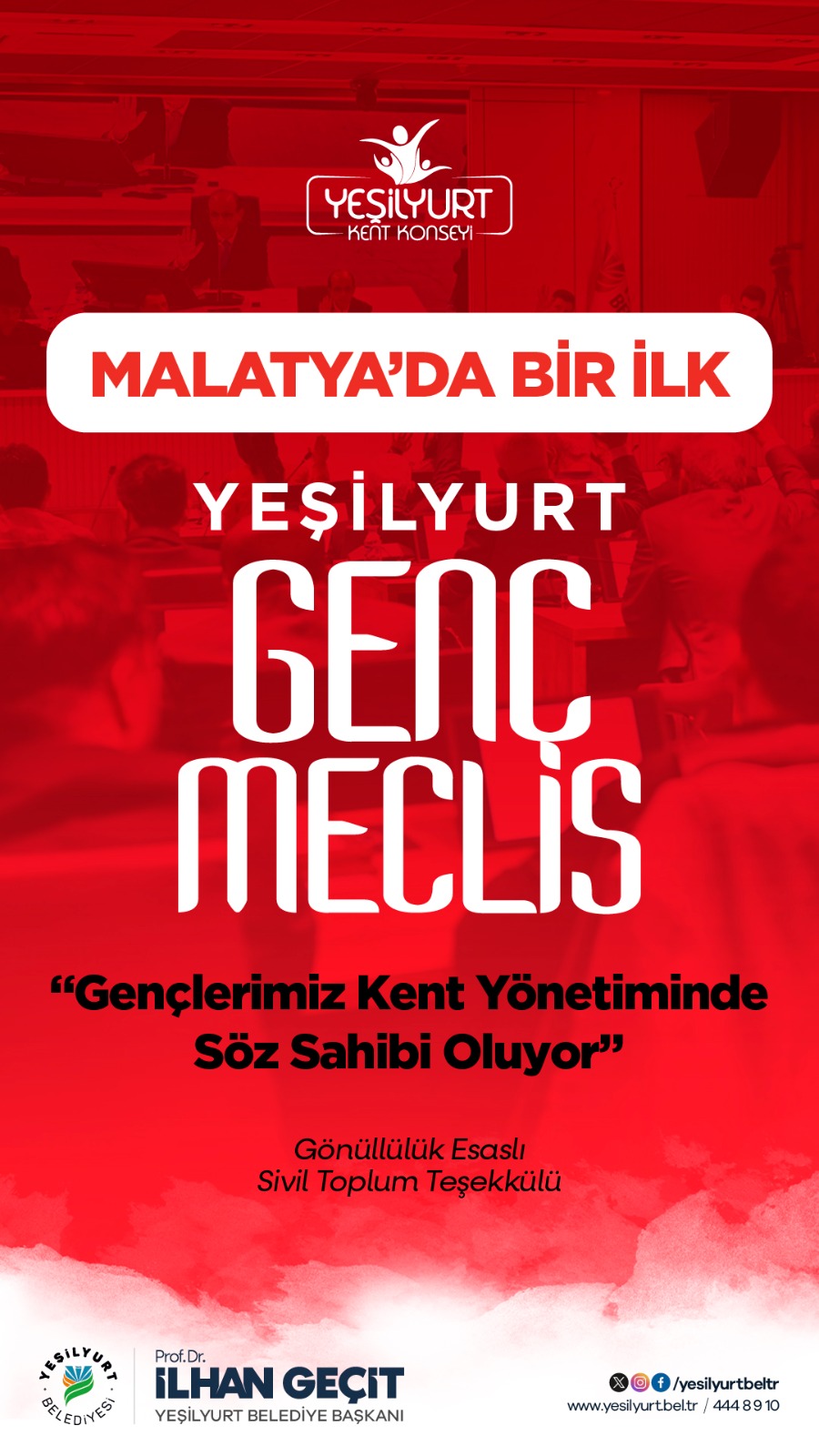 Gençlerimiz Kent Yönetiminde Söz Sahibi Oluyor