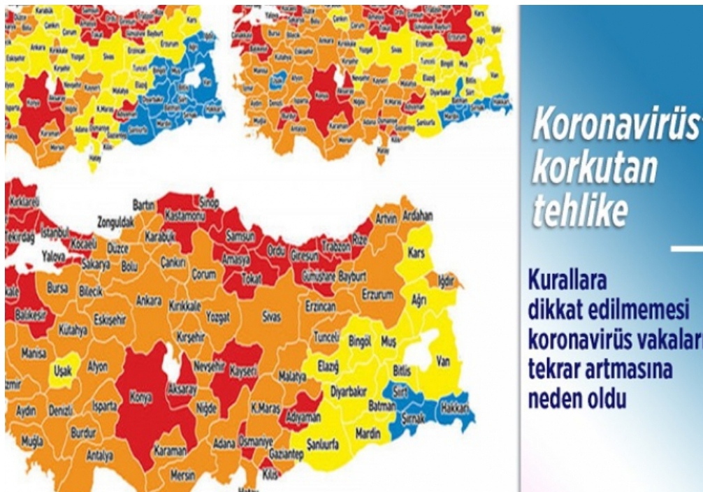 Koronavirüs Salgını Malatya'da yükseliyor