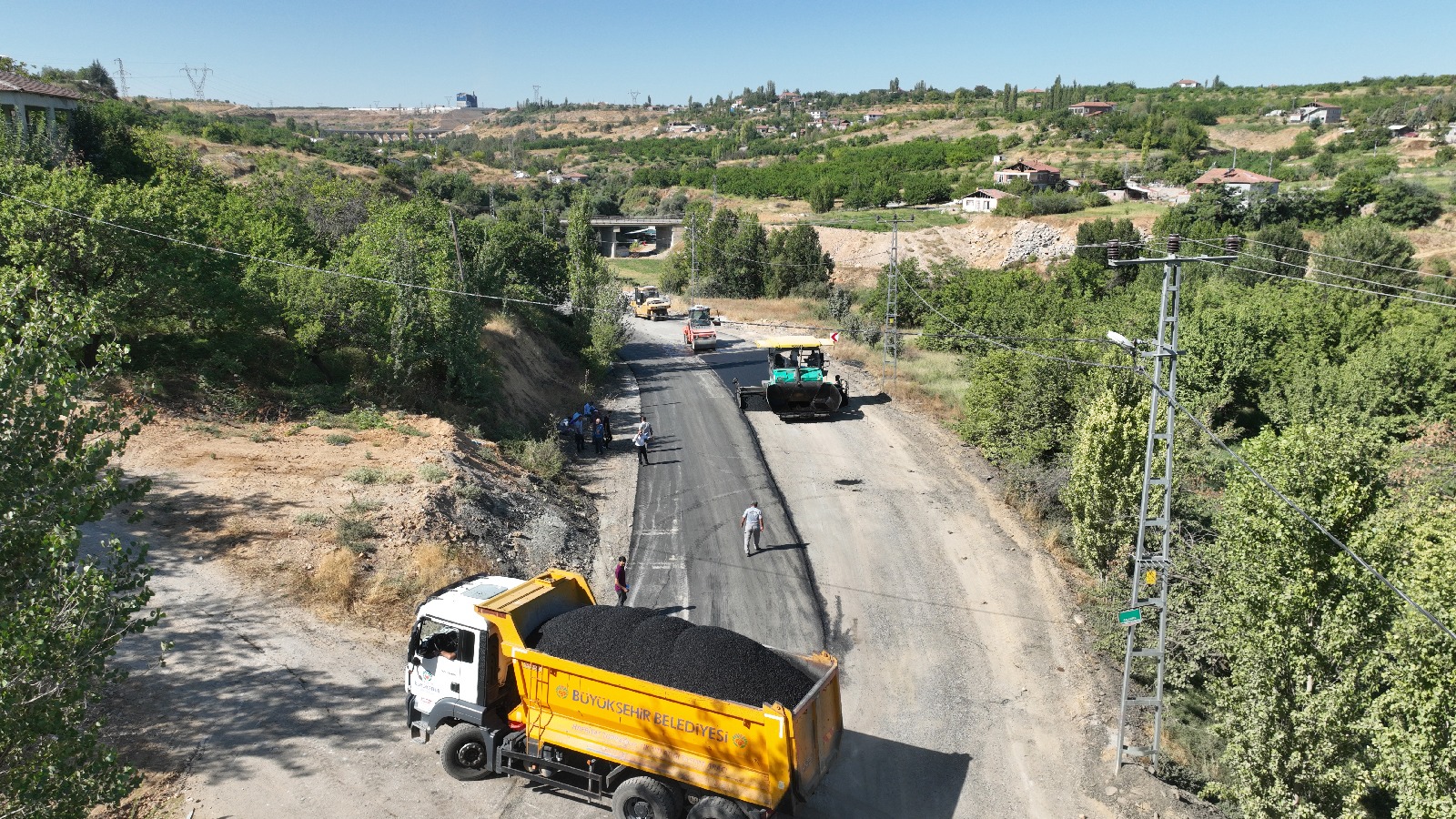 Şahnahan Yol Çalışması