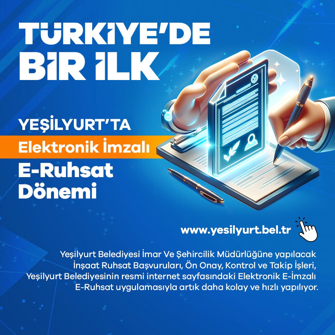 Yeşilyurt Belediyesinden Bir İlk " Dijital Belediyecilik"