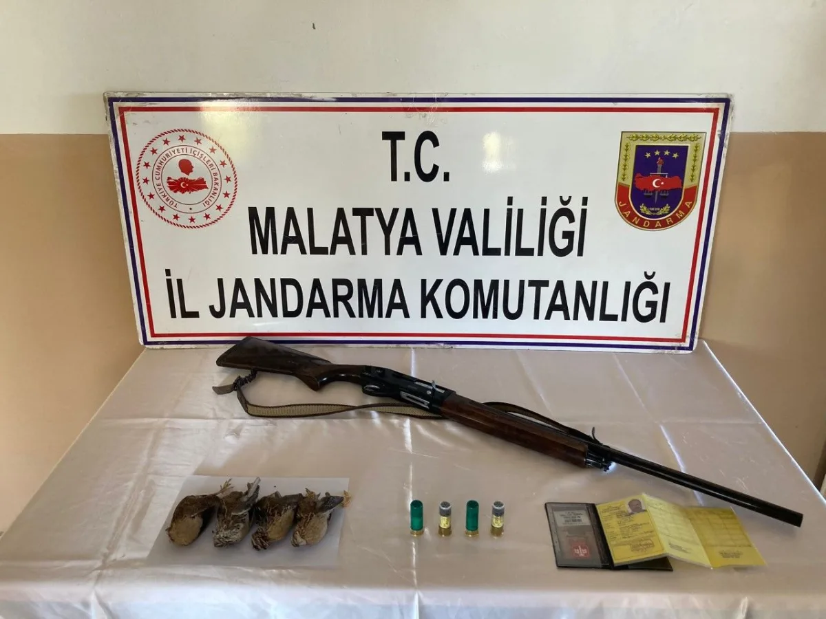 4 Adet Bıldırcın Avladı 5695 TL İdari Para Cezası Aldı
