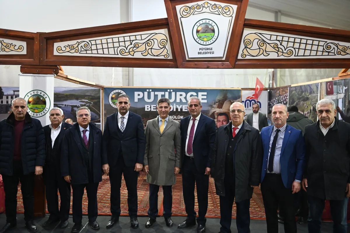 Pütürge Belediyesi Standına Yoğun İlgi