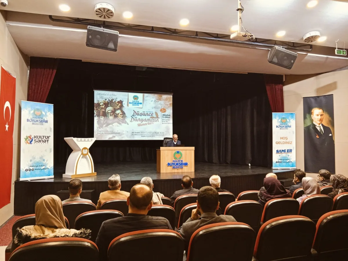 DÜŞÜNCE DÜNYAMIZIN MİMARLARI ANLATILIYOR