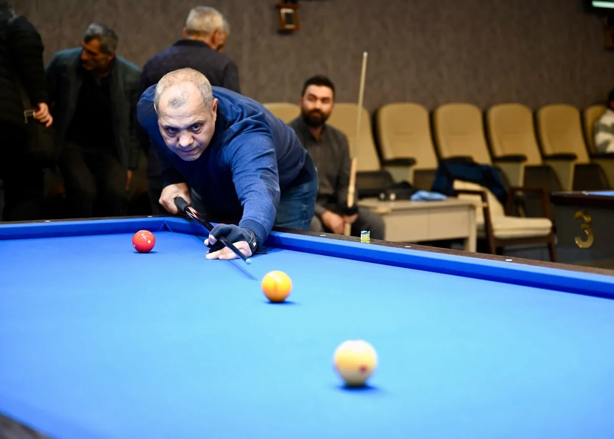 3 Bant Bilardo Turnuvası Sona Erdi