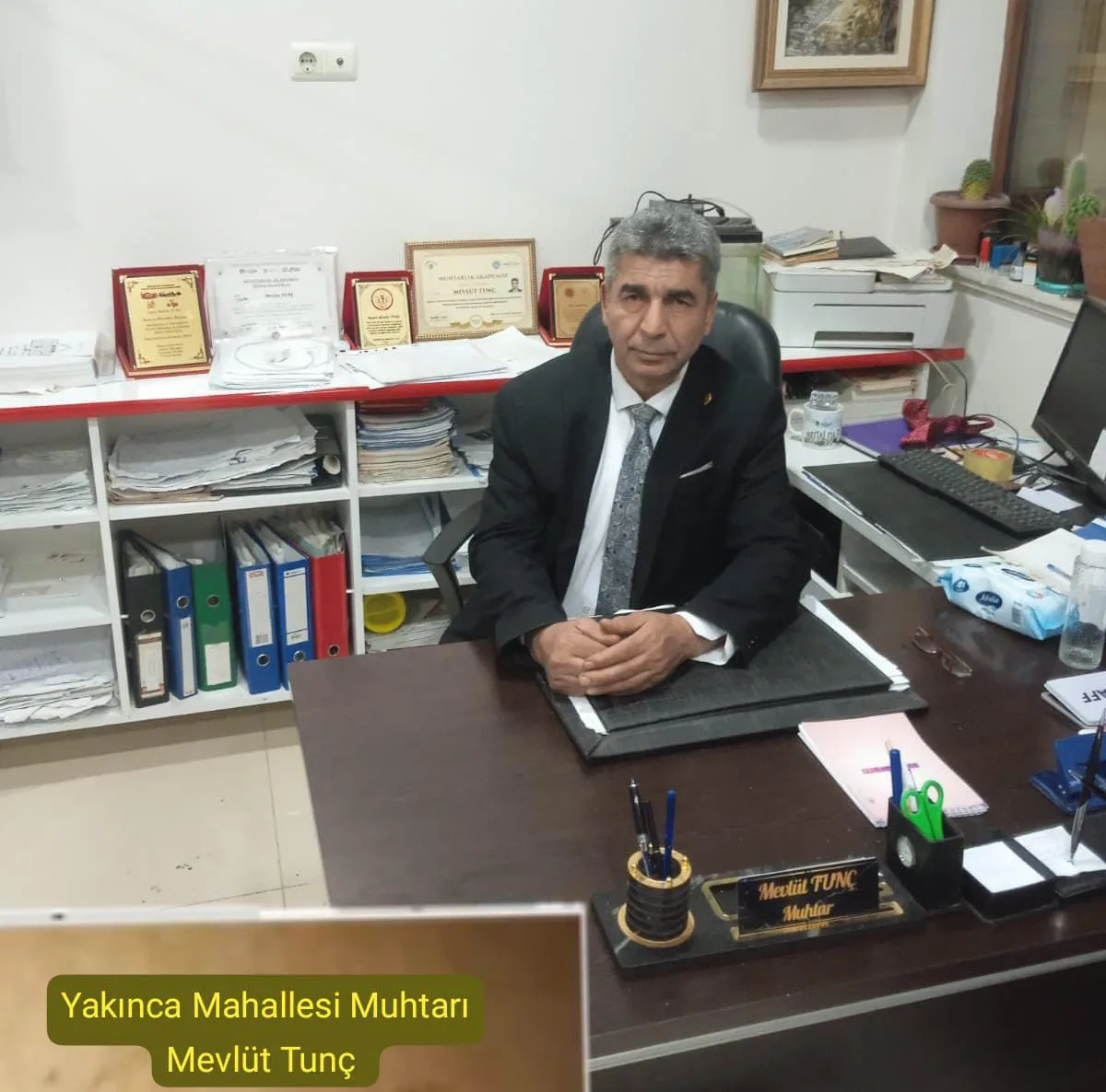 Yakınca Mahallesi Muhtarı Mevlüt Tunç'dan 30 Ağustos Zafer Bayramı Mesajı
