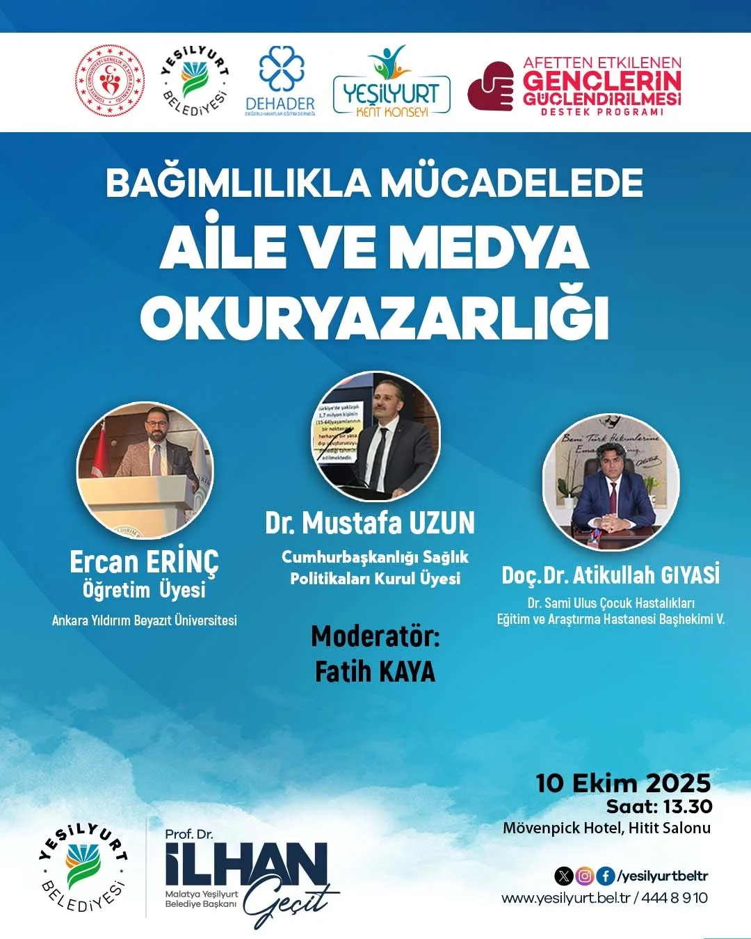 Yeşilyurt Belediyesi'nden Gençlere Yönelik Farkındalık Paneli