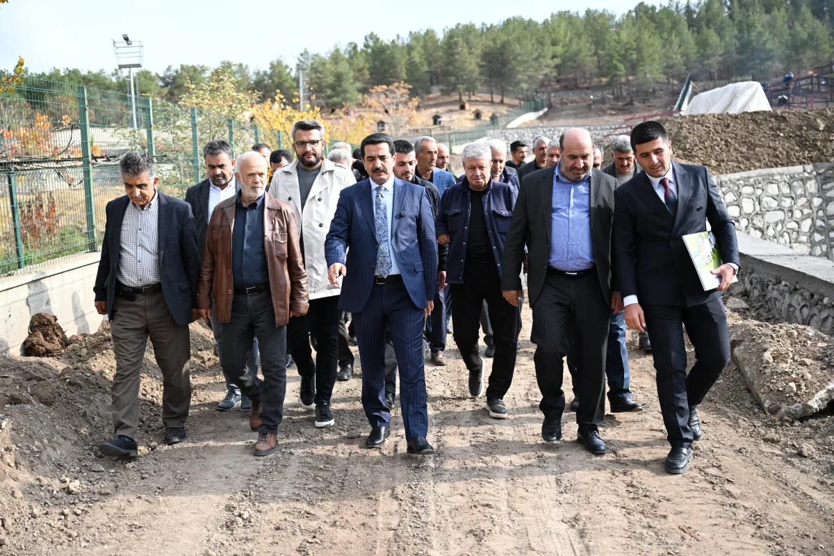 Başkan Taşkın, Tamamlanan Projeleri Teşkilatla İnceledi