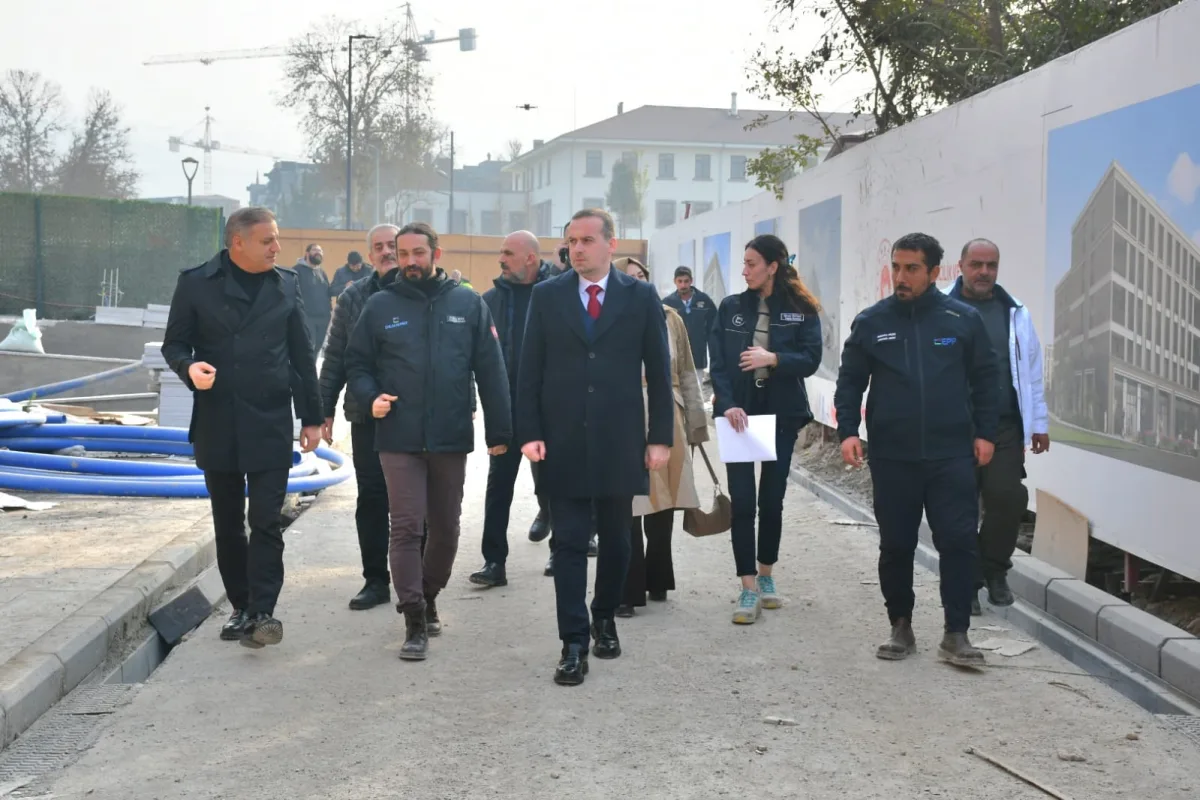 MAGİNDER, Yeni Yapılan Çarşı'da İncelemelerde Bulundu