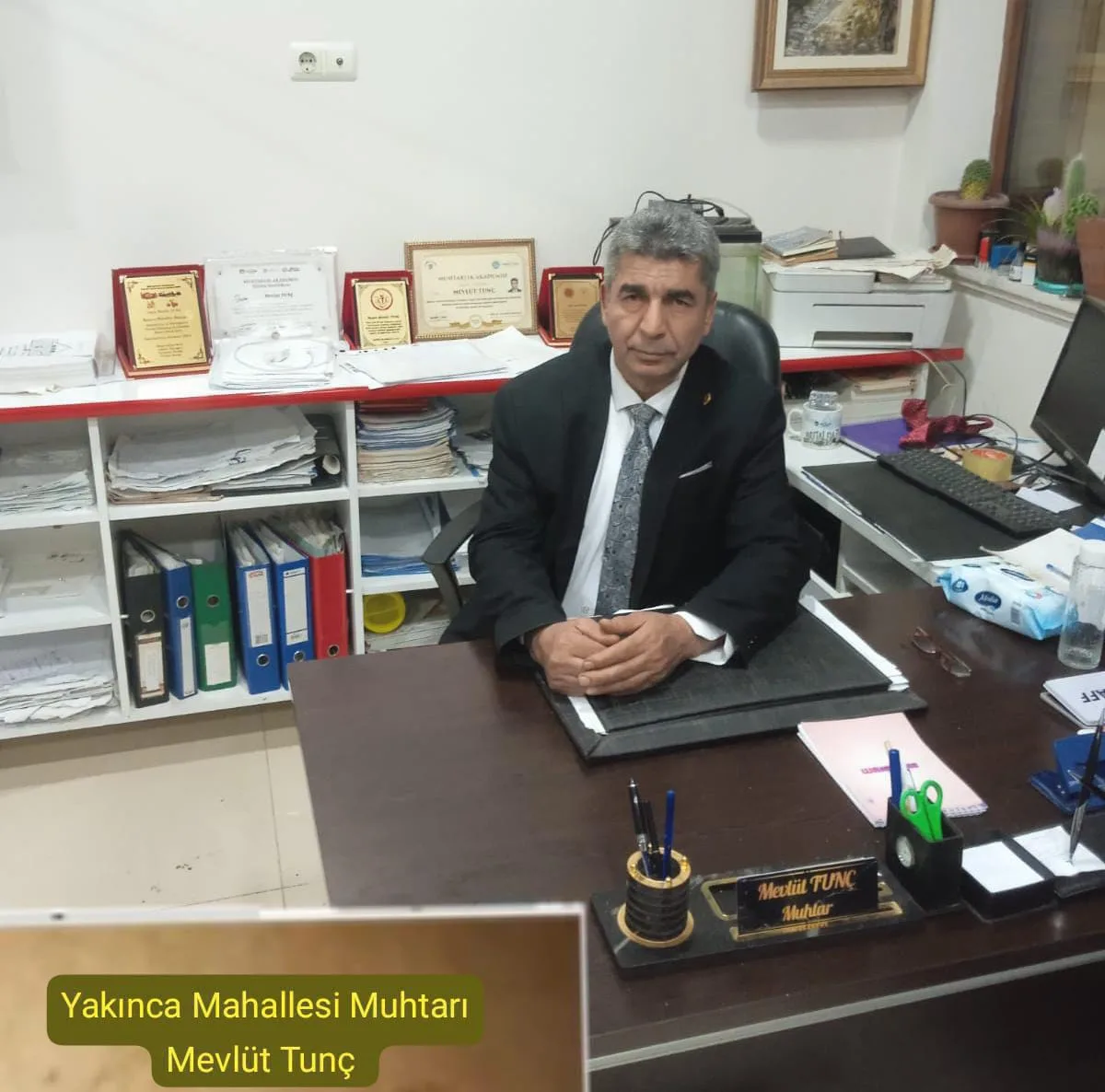Yakınca Mahallesi Muhtarı Mevlüt Tunç'tan Miraç Kandili Mesajı