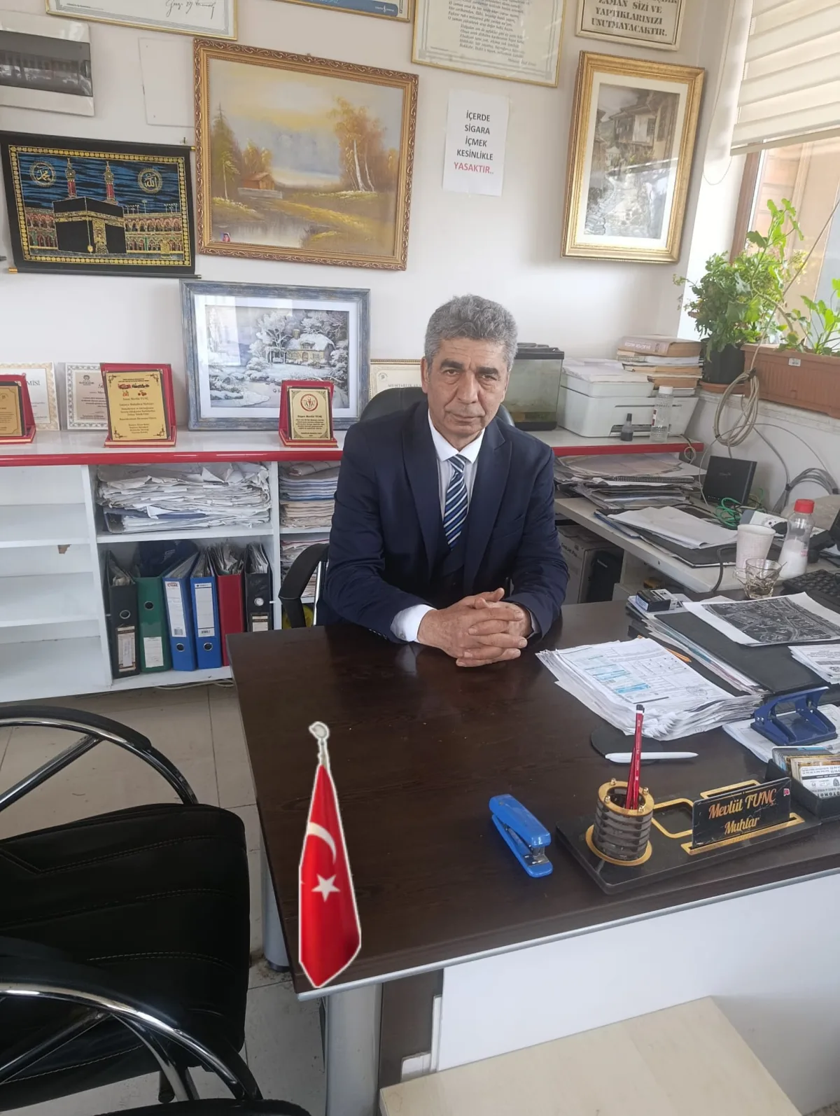 Yakınca Mahallesi Muhtarı Mevlüt Tunç'tan Berat Kandili Mesajı