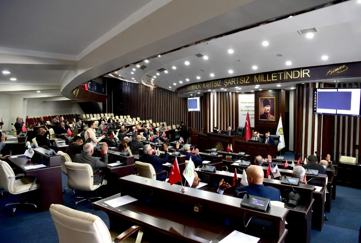 BÜYÜKŞEHİR BELEDİYE MECLİSİ  MART AYI TOPLANTISI YAPILDI