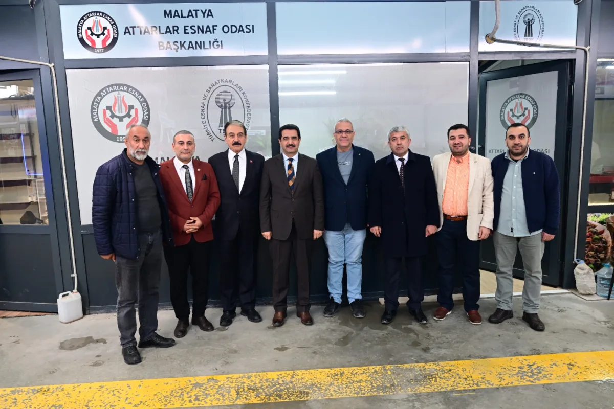 Başkan Taşkın, Esnaf Odalarıyla Bir Araya Geldi