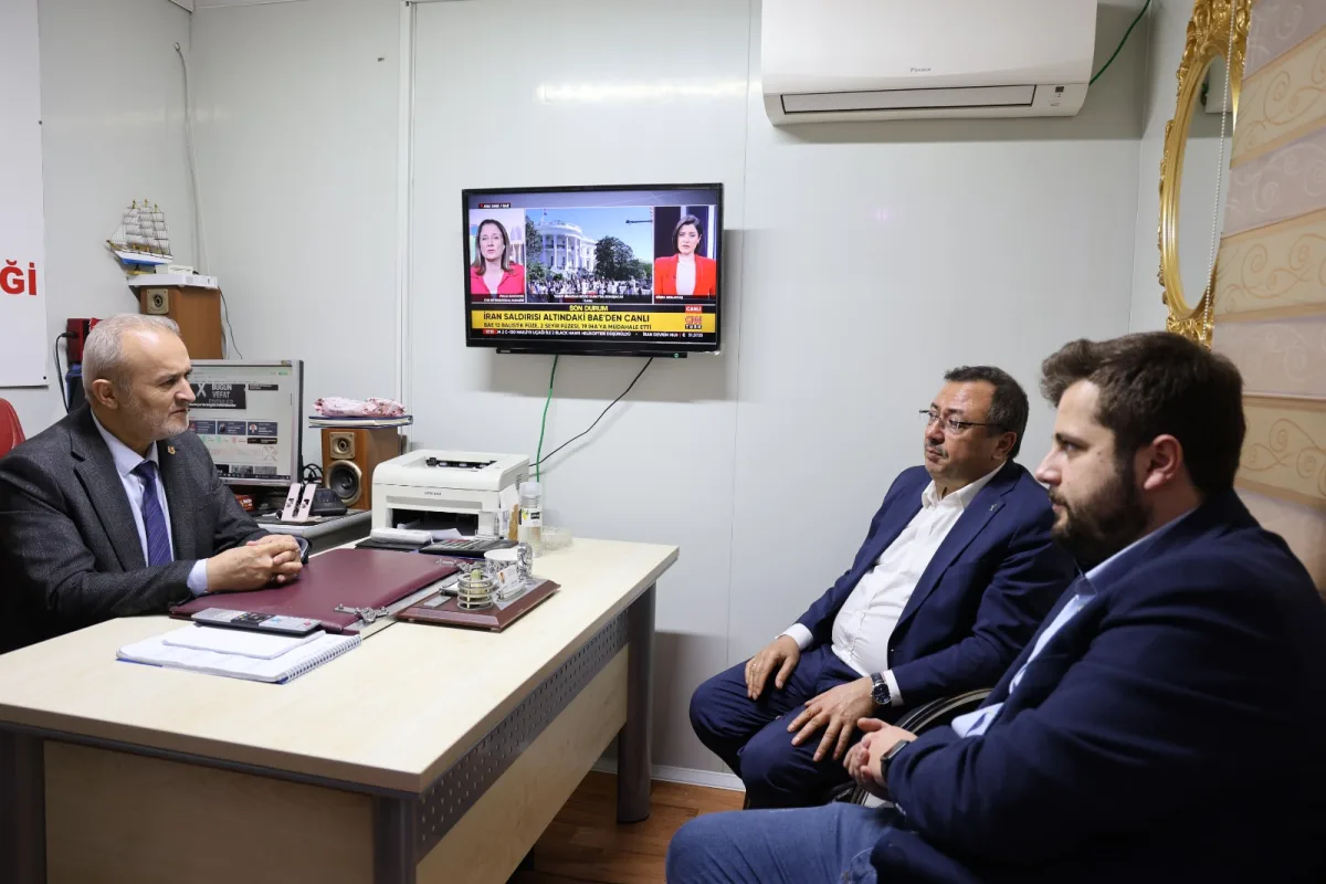 Ak Parti Malatya İl Başkanı Ali Bakan'dan Anadolu Basın Birliğine Ziyaret