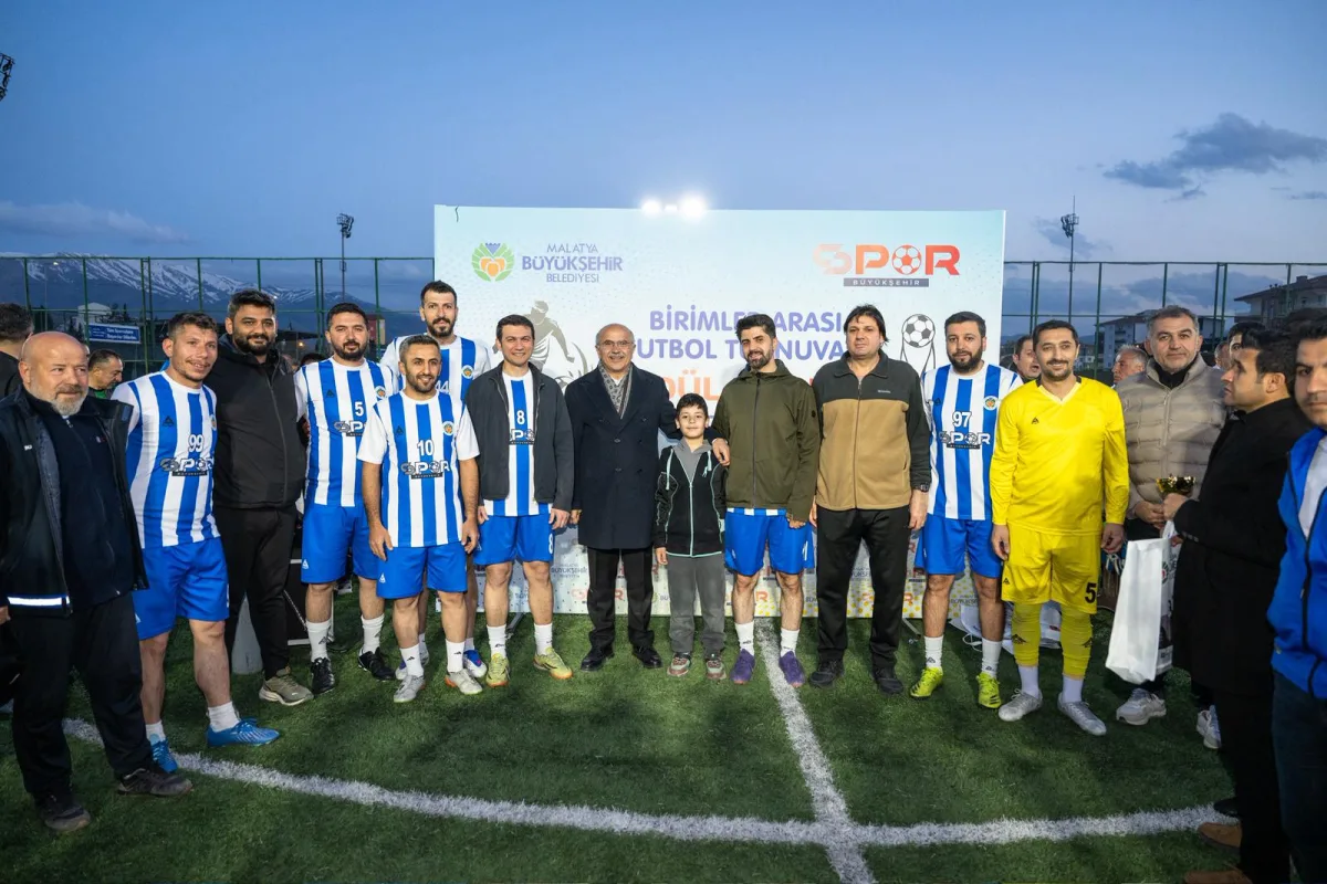 Büyükşehir Kurumlar Arası Futbol Turnuvası Tamamlandı