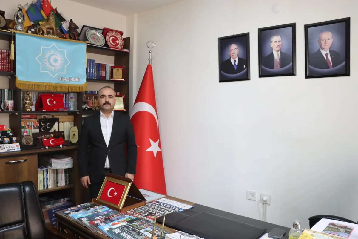 MHP Malatya İl Başkanlığı'nda Bayrak Değişimi: Turgay Şengönül Dönemi Başladı