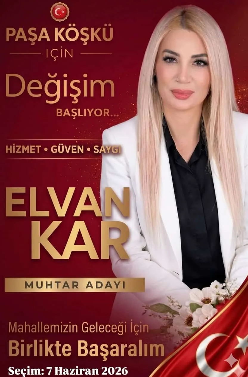Paşaköşkü Mahallesi Muhtar Adayı Elvan Kar'dan Kurban Bayramı Mesajı