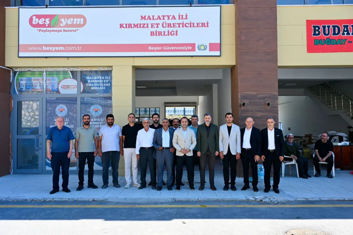 Milletvekili Babacan'dan Kırmızı Et Üreticileri Birliğine Ziyaret