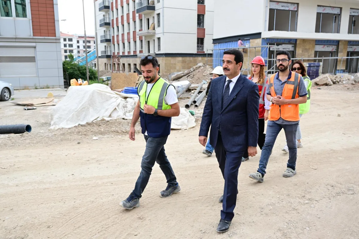 Başkan Taşkın, Niyazi Mısri Rezerv Alanında İncelemelerde Bulundu