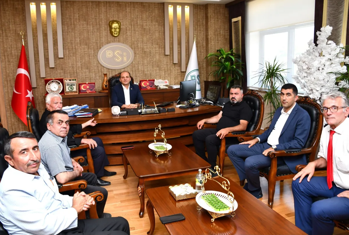 AK Parti Hekimhan Heyetinden DSİ Elazığ Bölge Müdürlüğüne Ziyaret