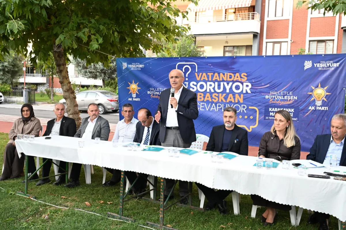 BAŞKAN SAMİ ER: "MALATYA'NIN GELECEĞİNİ GÜÇLÜ ALTYAPI VE KALICI YATIRIMLARLA İNŞA EDİYORUZ"