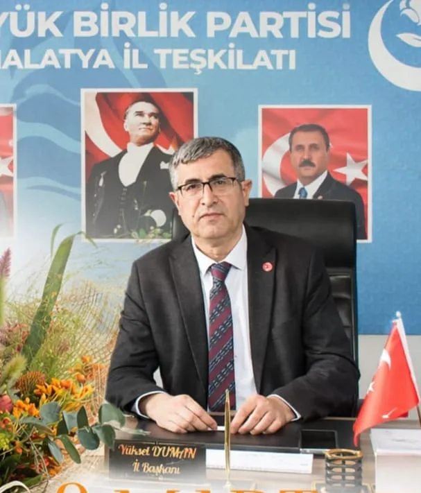 Büyük Birlik Partisi Malatya İl Başkanlığı'ndan Dikkat Çeken KAYISI Açıklaması