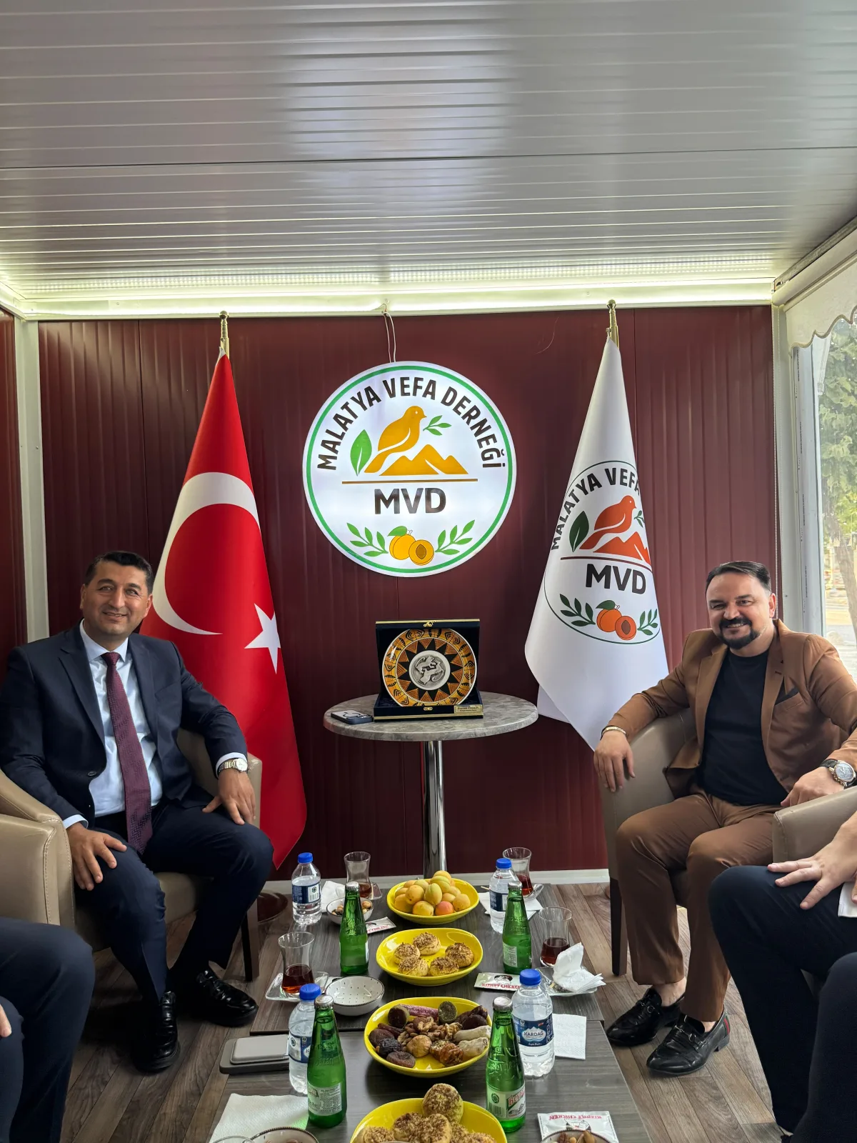 Mahmut Boyraz'dan Malatya Vefa Derneğine Ziyaret