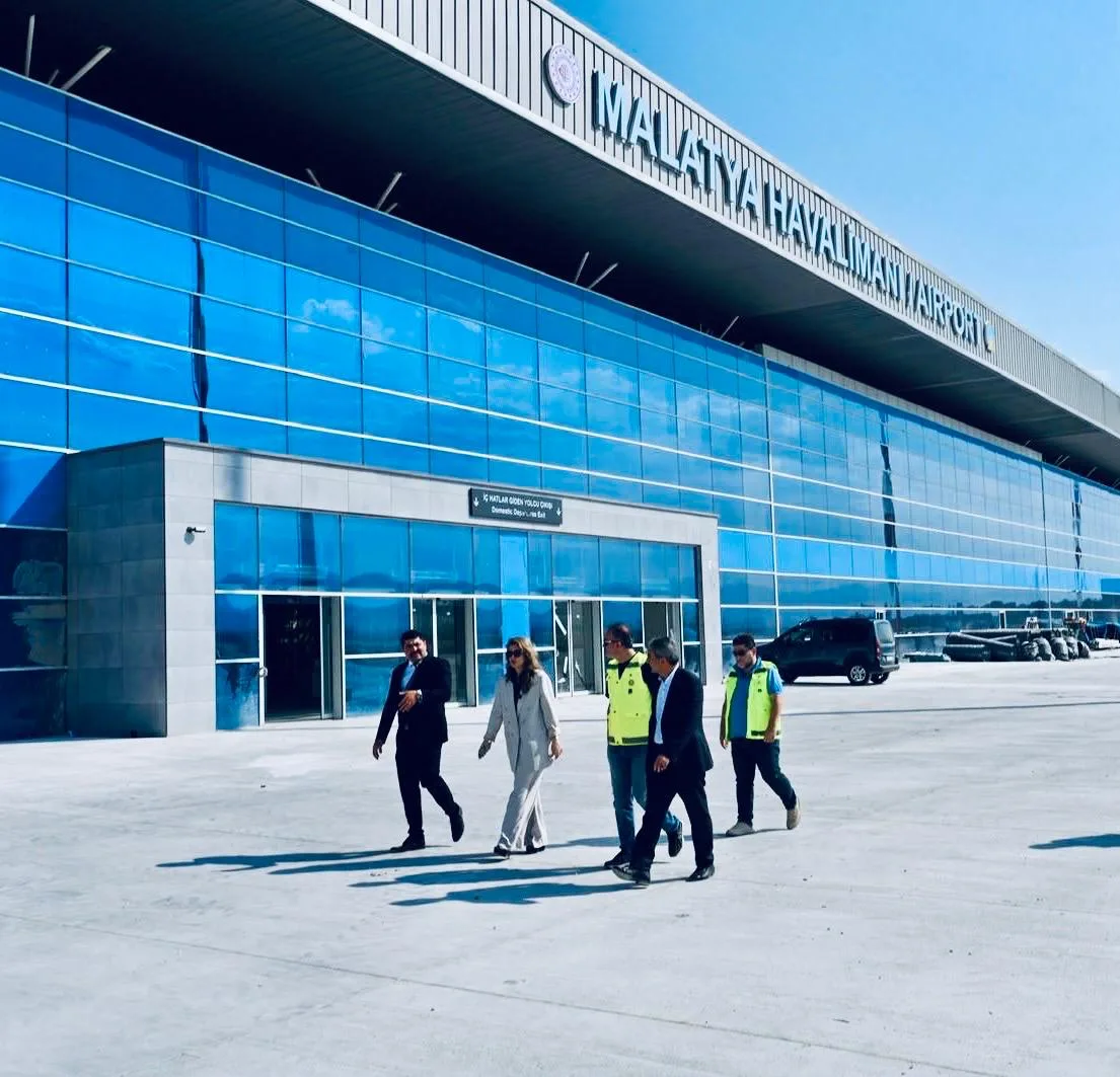 Milletvekili Ölmeztoprak'tan Havalimanı İncelemesi
