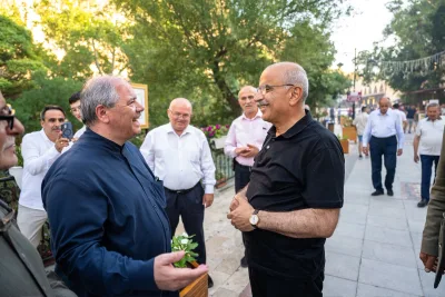 BAŞKAN ER, ESKİMALATYA VE DARENDE’DE ESNAFLA BULUŞTU